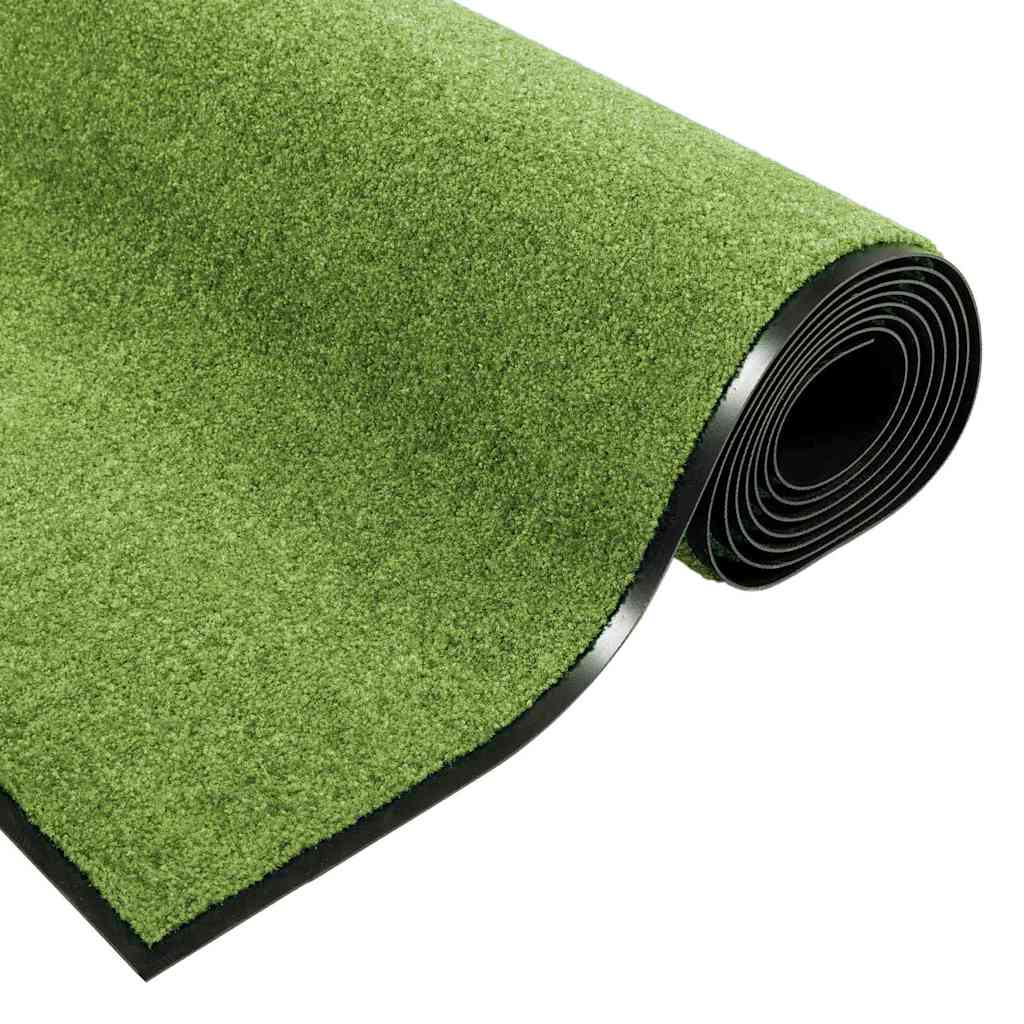 Tappetino Altro Verde e Nero 120 x 300 cm Poliammide e PVC