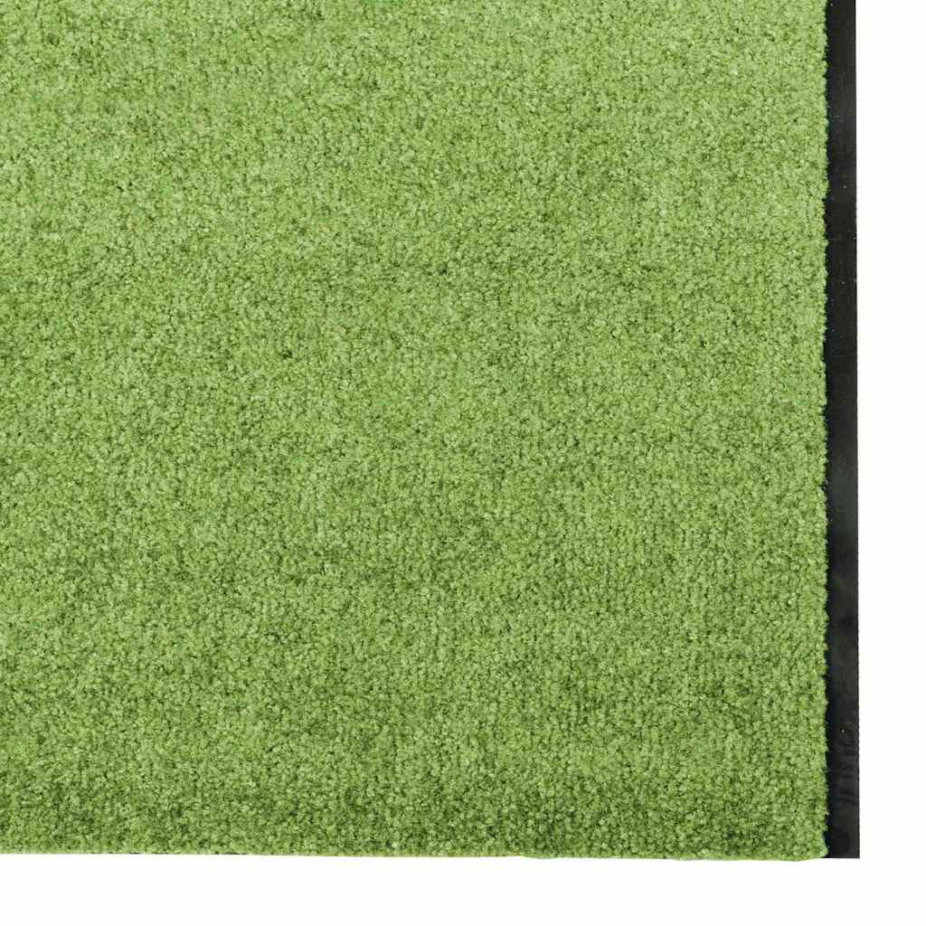 Tappetino Verde e Nero 120 x 400 cm 100% Poliammide