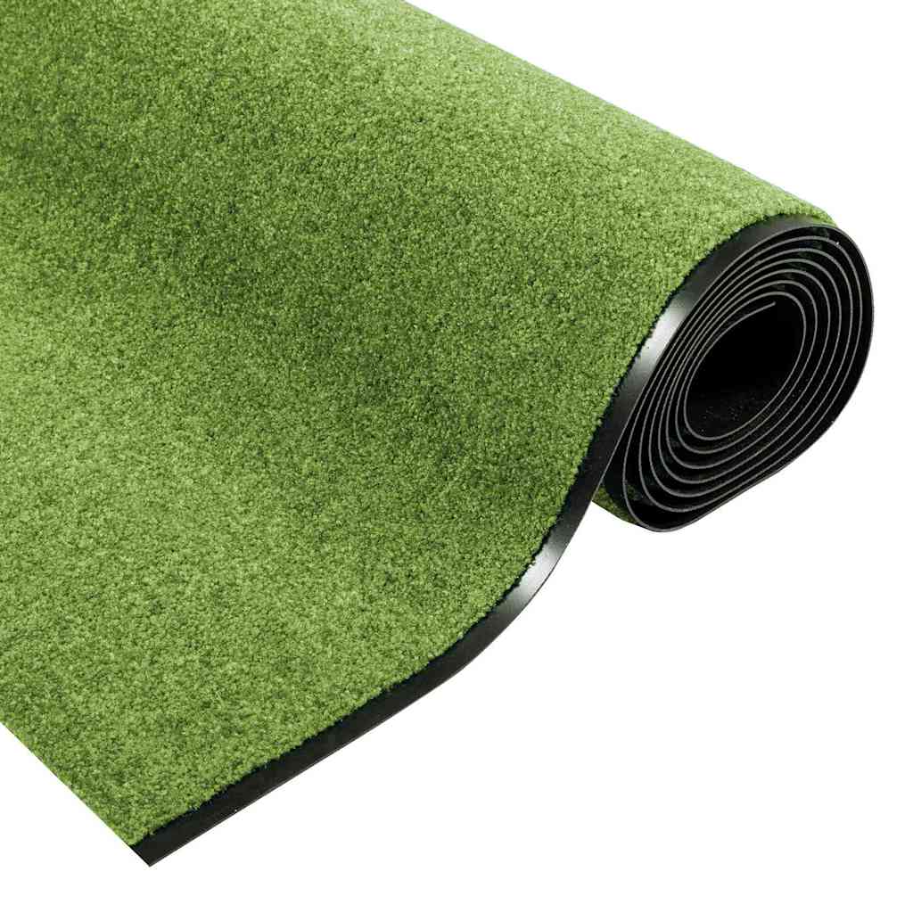Tappetino Verde e Nero 120 x 400 cm 100% Poliammide