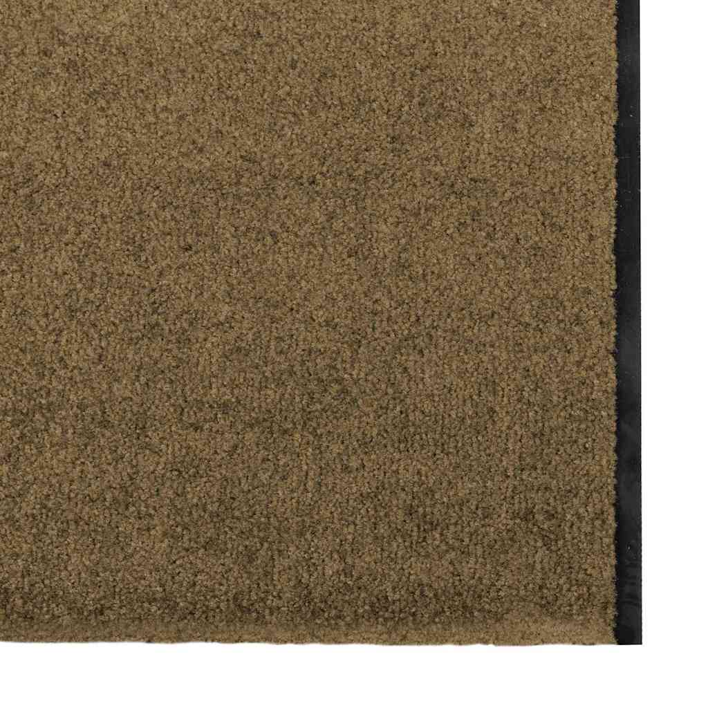 Tappetino Altro Marrone e Nero 120 x 350 cm Poliammide e PVC