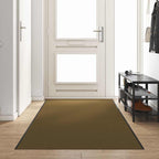 Tappetino Altro Marrone e Nero 120 x 350 cm Poliammide e PVC