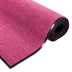 Tappetino Rosa e Nero 120 x 250 cm 100% Poliammide