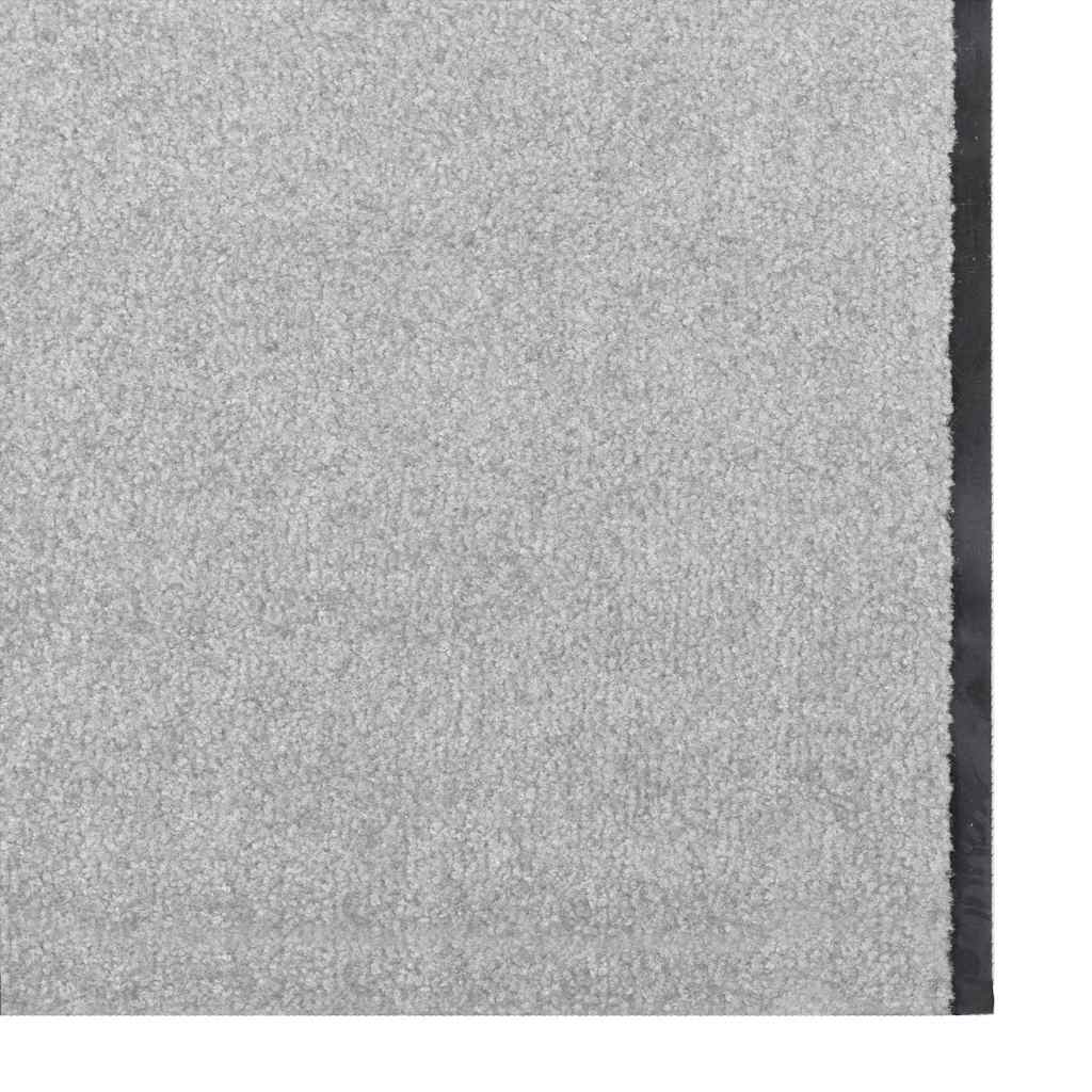 Tappetino Grigio e Nero 120 x 400 cm 100% Poliammide