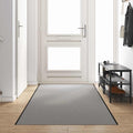 Tappetino Grigio e Nero 120 x 400 cm 100% Poliammide