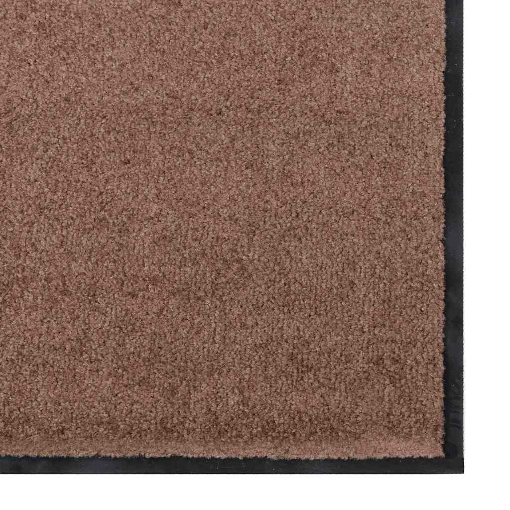 Tappetino Marrone e Nero 120 x 300 cm 100% Poliammide