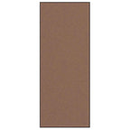 Tappetino Marrone e Nero 120 x 300 cm 100% Poliammide