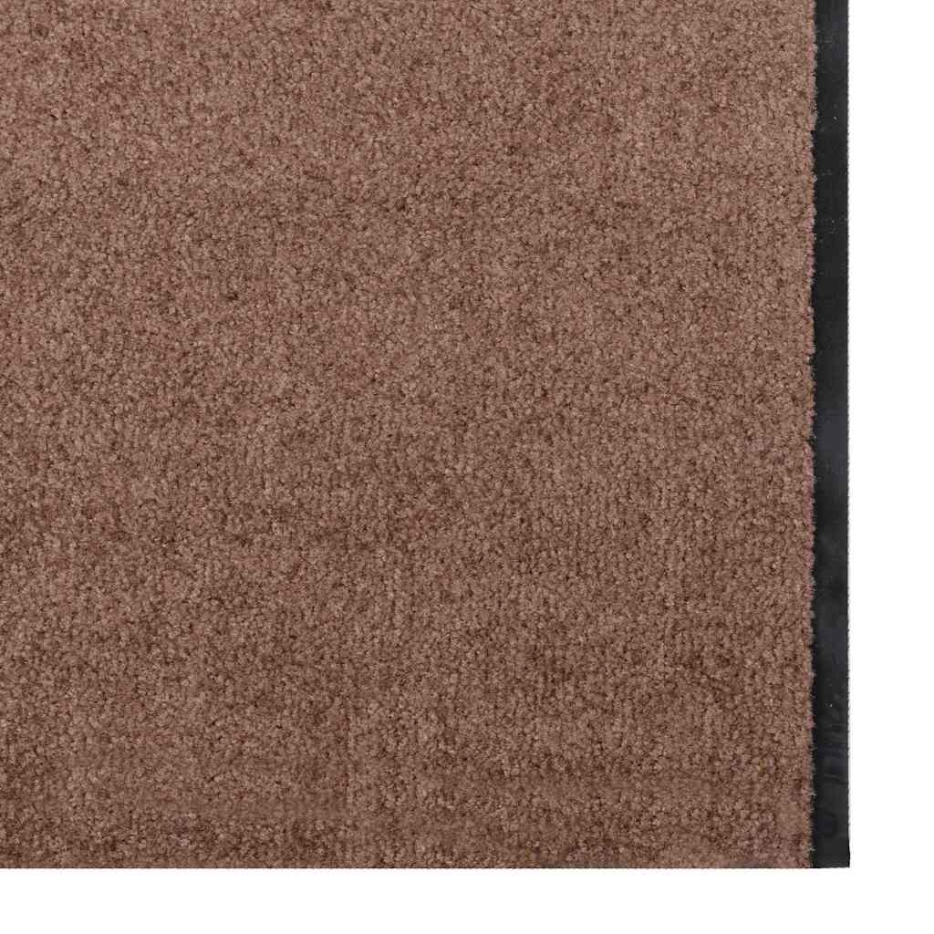 Tappetino Marrone e Nero 120 x 350 cm 100% Poliammide