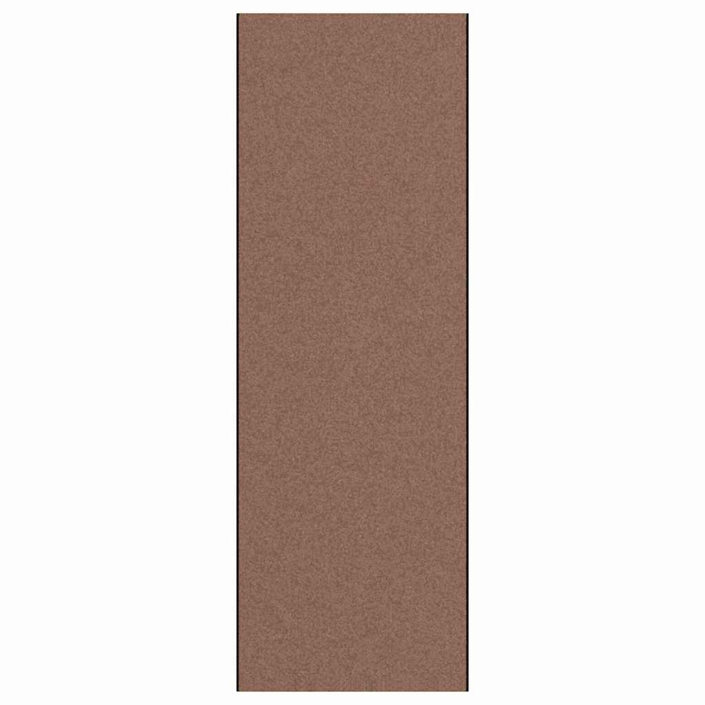 Tappetino Marrone e Nero 120 x 350 cm 100% Poliammide