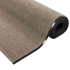 Tappetino Beige e Nero 120 x 350 cm 100% Poliammide