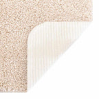 Tappeto Shaggy Antiscivolo Crema 120 x 120 cm PP