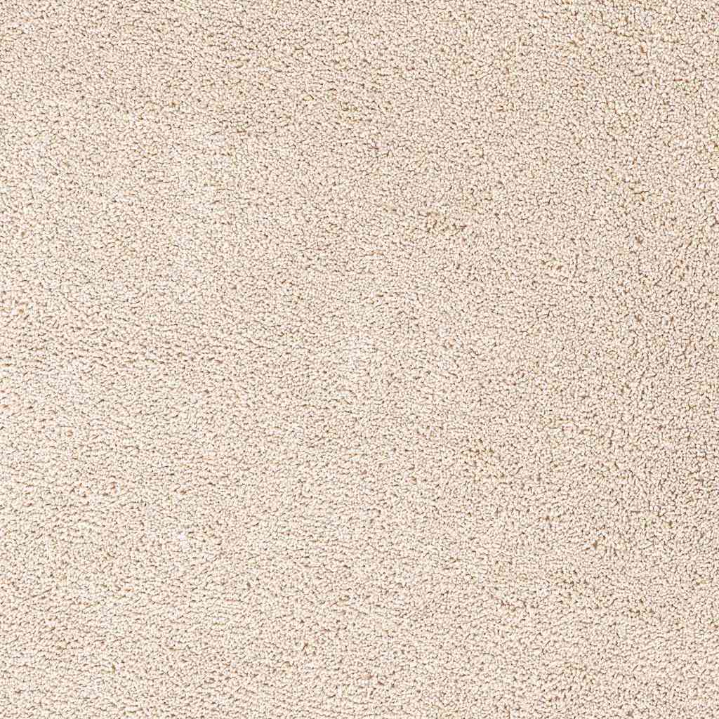 Tappeto Shaggy Antiscivolo Crema 120 x 120 cm PP