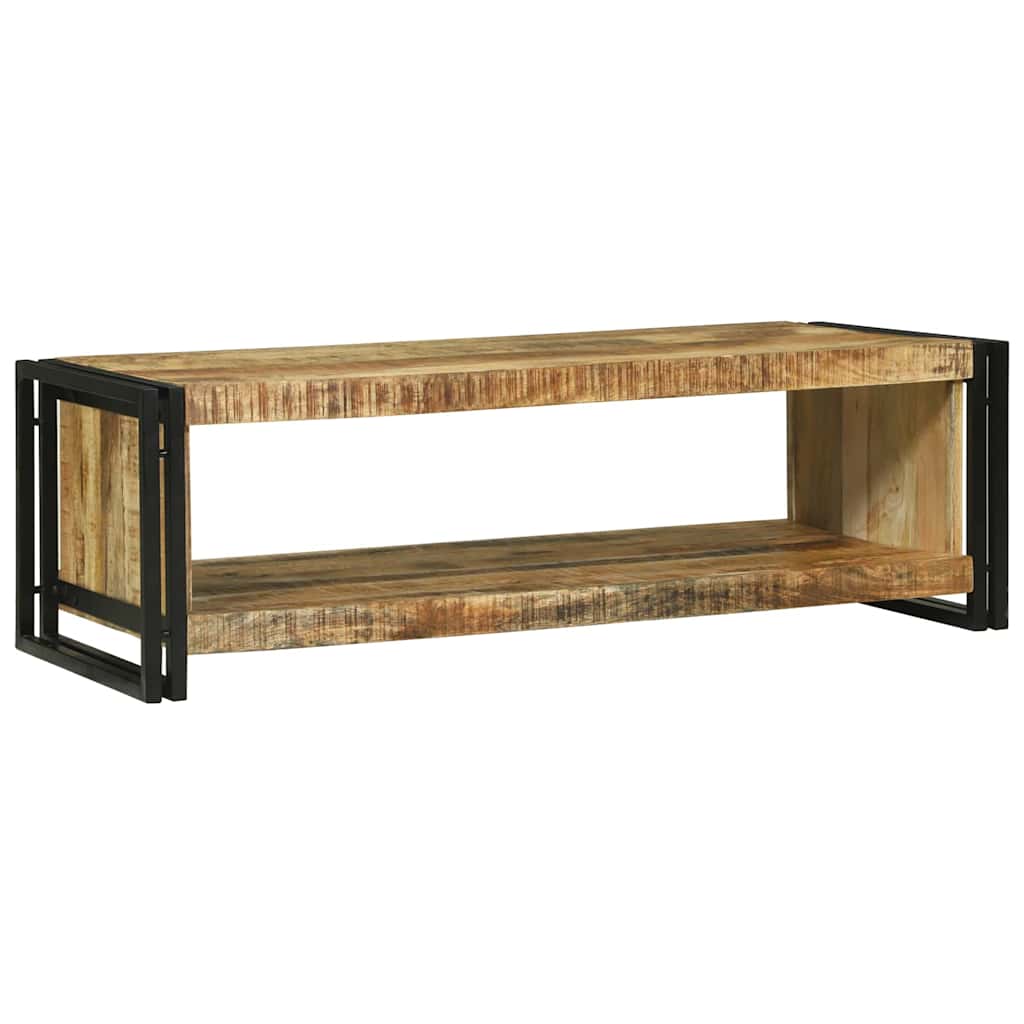 Tavolino da salotto 120 x 50 x 38 cm Legno di mango massello