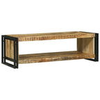Tavolino da salotto 120 x 50 x 38 cm Legno di mango massello
