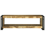 Tavolino da salotto 120 x 50 x 38 cm Legno di mango massello