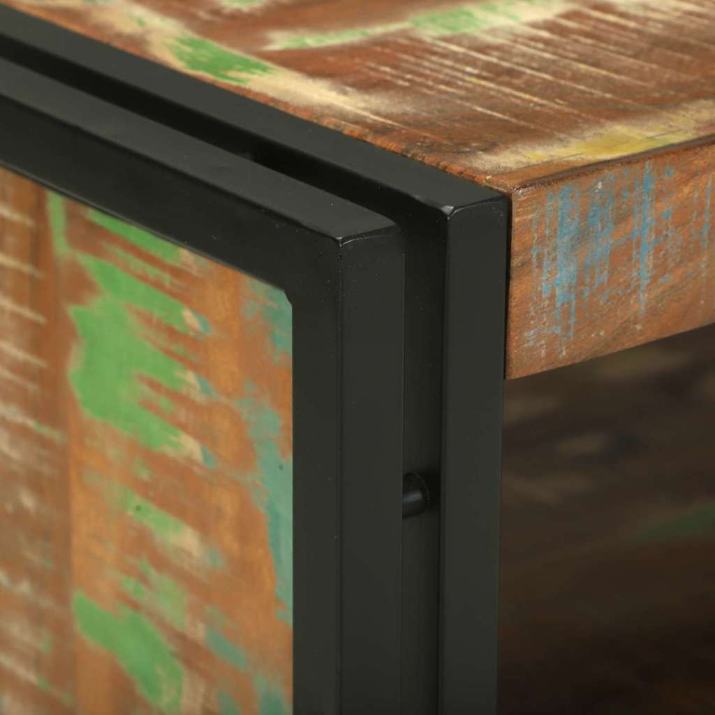 Tavolino da salotto 90 x 50 x 38 cm Legno Recuperato Massello