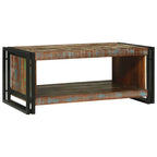 Tavolino da salotto 90 x 50 x 38 cm Legno Recuperato Massello