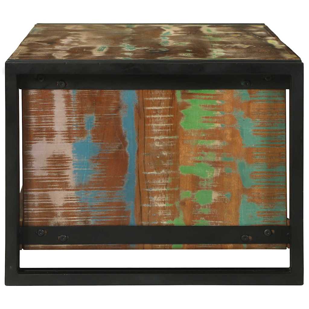 Tavolino da salotto 90 x 50 x 38 cm Legno Recuperato Massello