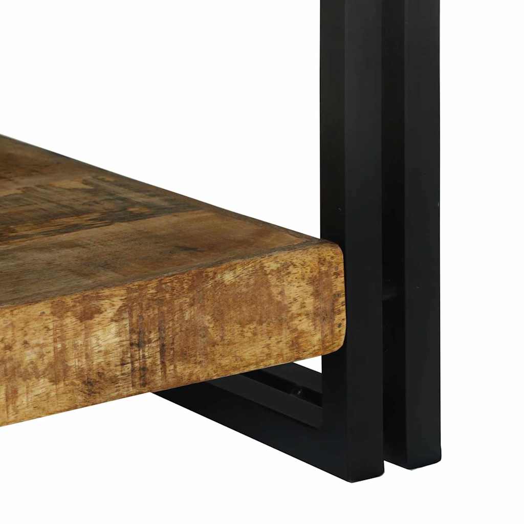 Tavolino da salotto Marrone Legno di mango massello