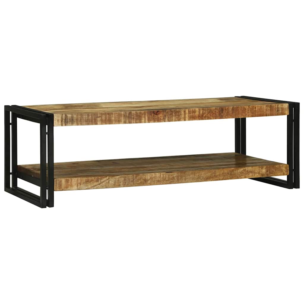 Tavolino da salotto Marrone Legno di mango massello