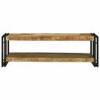 Tavolino da salotto Marrone Legno di mango massello