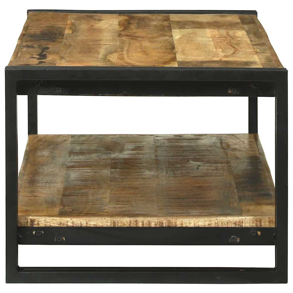 Tavolino da salotto Marrone Legno di mango massello