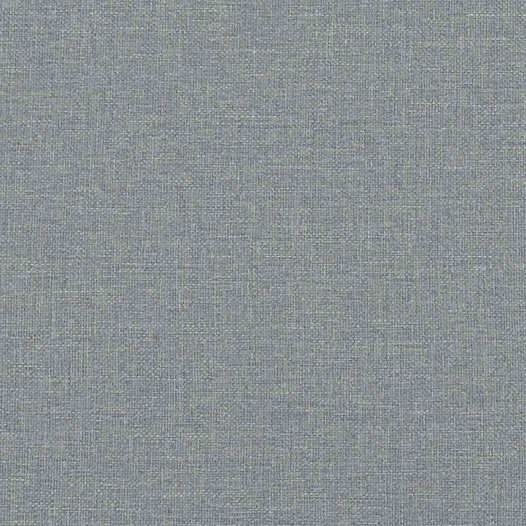 Poltrona Reclinabile in Tessuto Grigio Chiaro