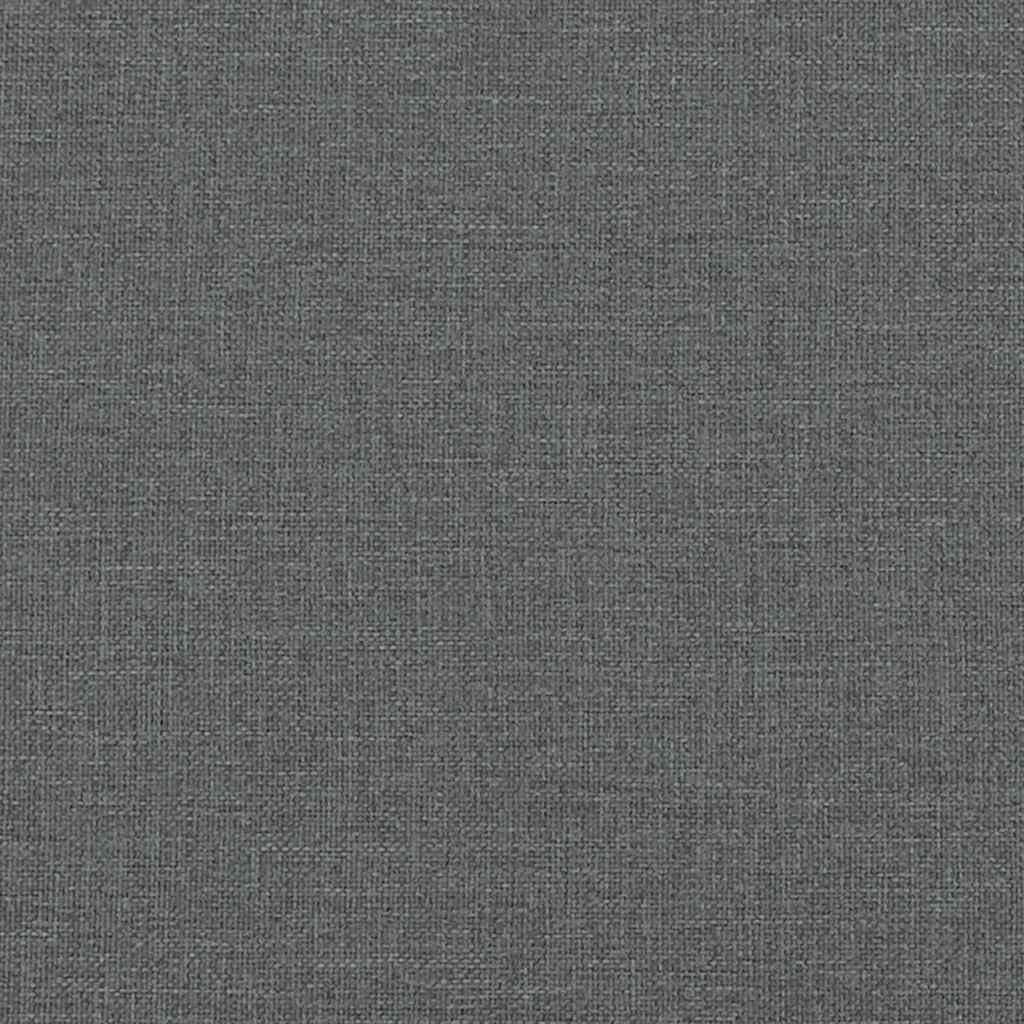 Poltrona reclinabile in tessuto grigio scuro