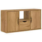 Mobile Porta TV con Cassetto ODDA 79x24x40 cm in Legno di Pino