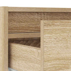 Mobile Porta TV con Luci LED Rovere Sonoma 100X35,5x25 cm