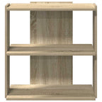Libreria 3 Ripiani Rovere Sonoma 60x30x60 cm Legno Multistrato
