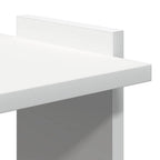 Libreria a 3 Ripiani Bianca 60x30x120 cm in Legno Multistrato