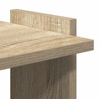 Libreria 3 Ripiani Rovere Sonoma 60x30x120 cm Legno Multistrato