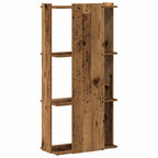 Libreria a 3 Ripiani Legno Vecchio 60x30x120 cm in Truciolato