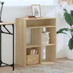 Libreria Rovere Sonoma 66x31x80 cm in Legno Multistrato