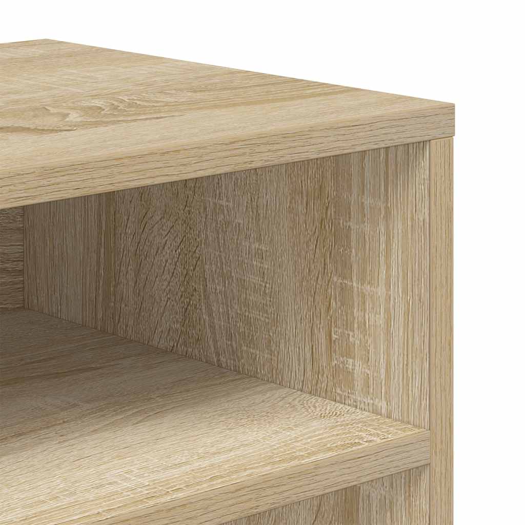Libreria Rovere Sonoma 66x31x80 cm in Legno Multistrato