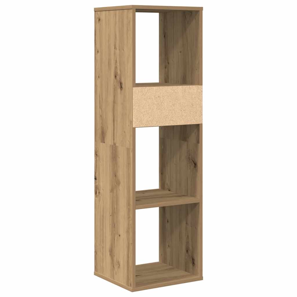 Libreria Rovere Artigianale 34x31x112 cm in Legno Multistrato
