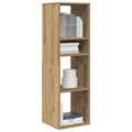 Libreria Rovere Artigianale 34x31x112 cm in Legno Multistrato