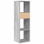 Libreria Grigio Sonoma 34x31x112 cm in Legno Multistrato