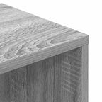 Libreria Grigio Sonoma 34x31x112 cm in Legno Multistrato