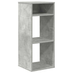 Libreria Grigio Cemento 34x31x80 cm in Legno Multistrato