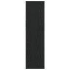 Libreria Nera 34x31x112 cm in Legno Multistrato