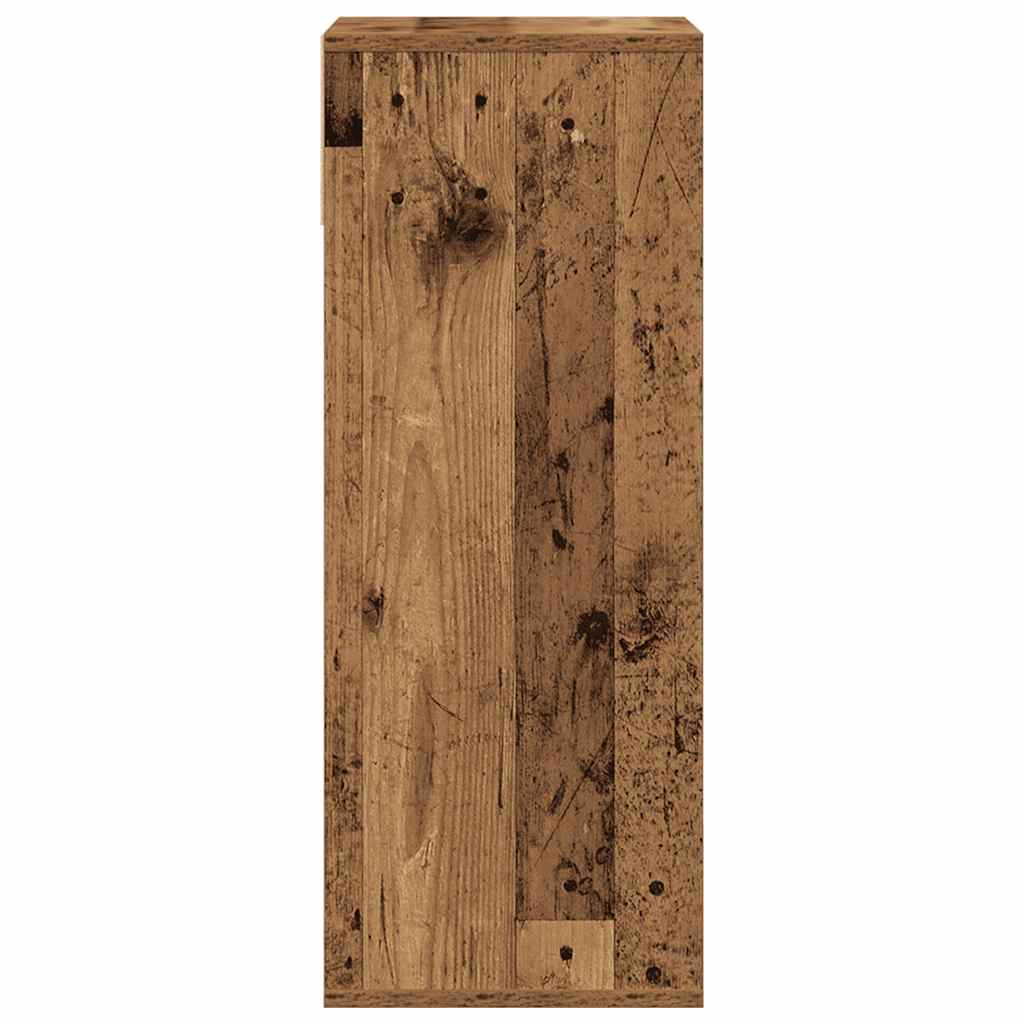 Libreria Legno Antico 34x31x80 cm in Legno Multistrato