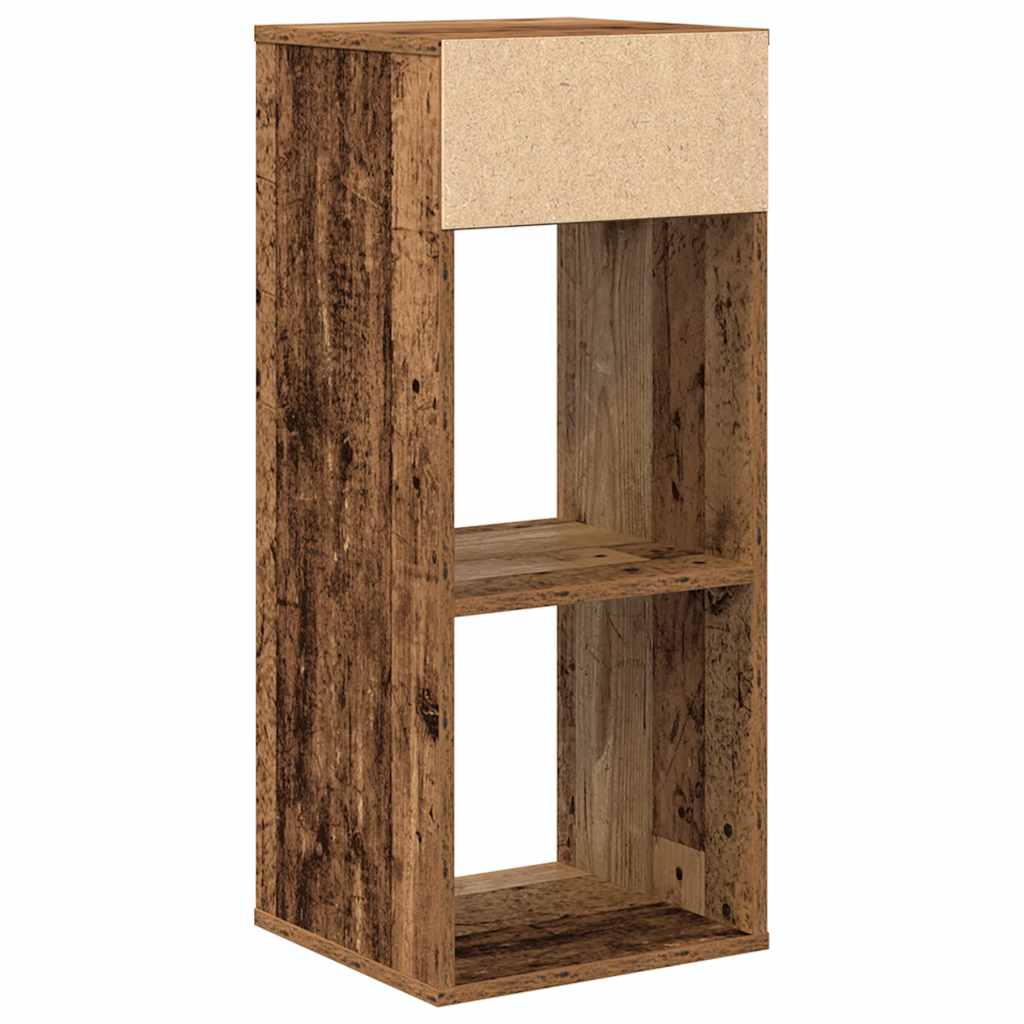 Libreria Legno Antico 34x31x80 cm in Legno Multistrato
