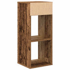 Libreria Legno Antico 34x31x80 cm in Legno Multistrato