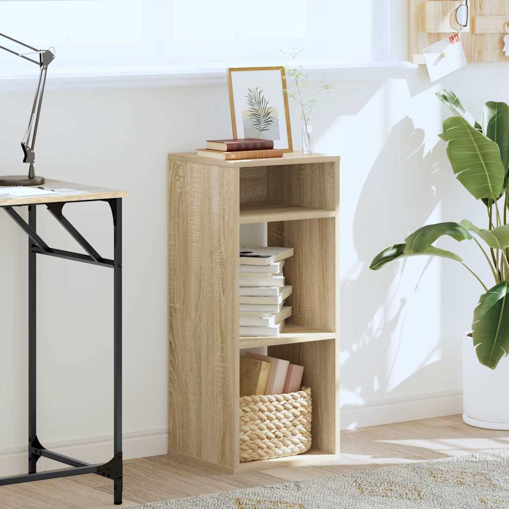 Libreria Rovere Sonoma 34x31x80 cm in Legno Multistrato