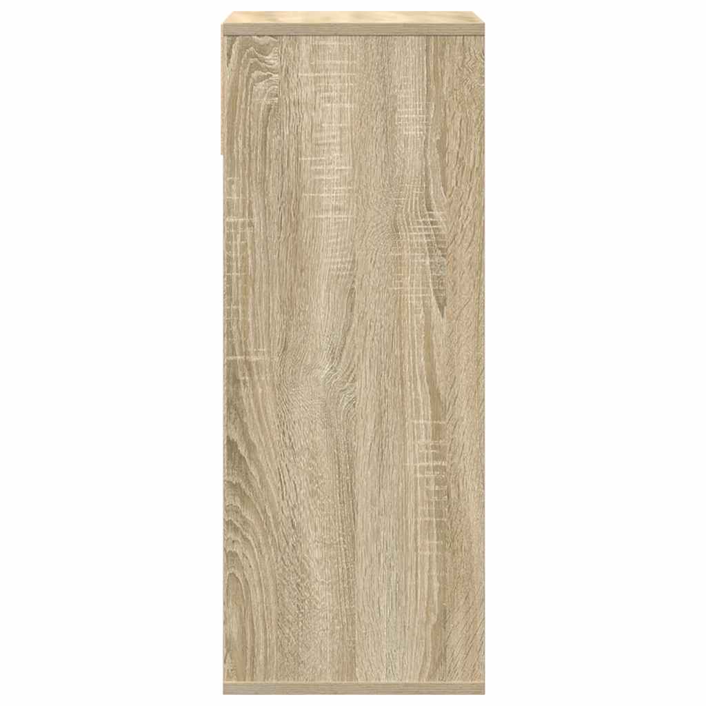 Libreria Rovere Sonoma 34x31x80 cm in Legno Multistrato