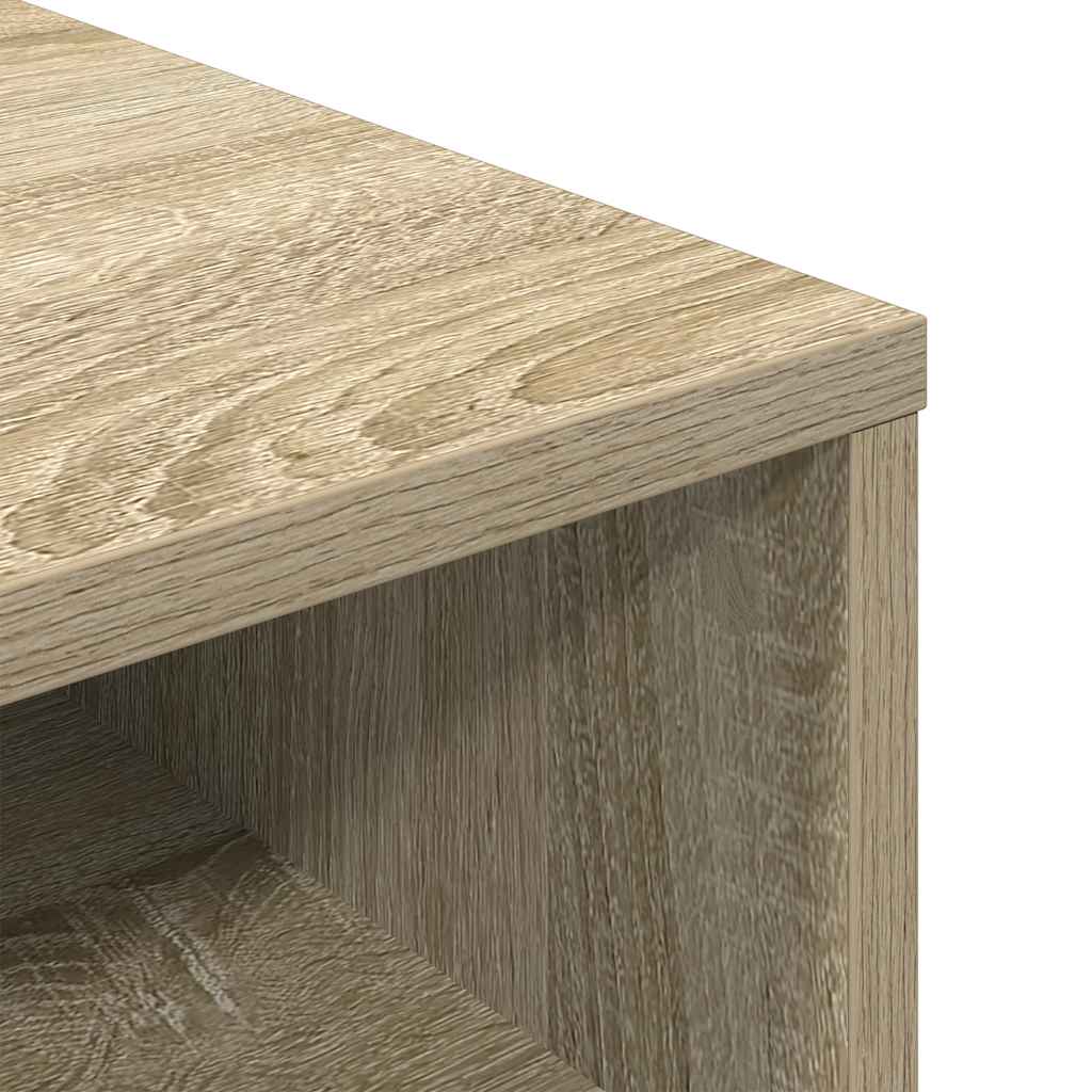 Libreria Rovere Sonoma 34x31x80 cm in Legno Multistrato