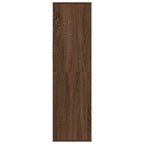 Libreria Rovere Marrone 34x31x112 cm in Legno Multistrato