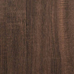 Libreria Rovere Marrone 34x31x112 cm in Legno Multistrato