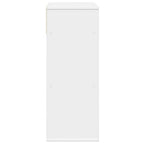 Libreria Bianca 66x31x80 cm in Legno Multistrato